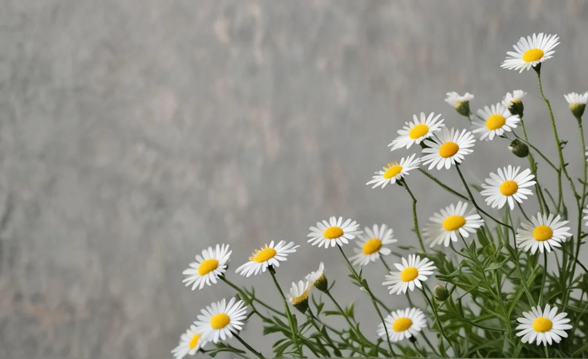 Physical Characteristics Of Fleabane Plants