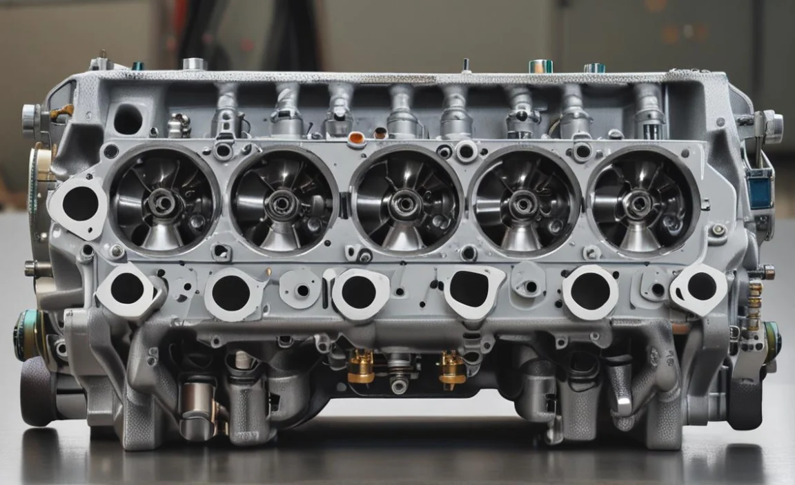 Placing The SBC Heads On The Engine Block