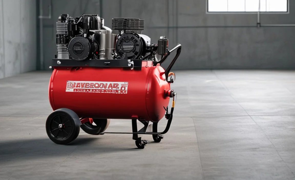 Powering The Compressor With 5 Hp And 220v