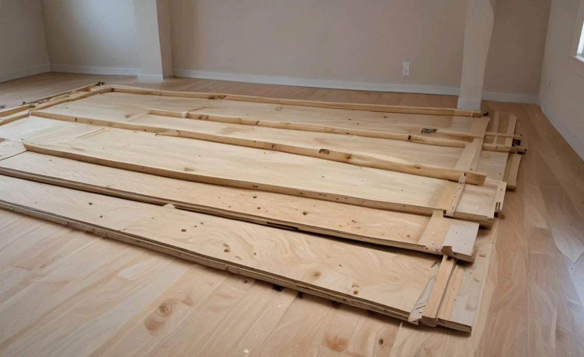 Preparing Joists for Plywood Subfloor Installation