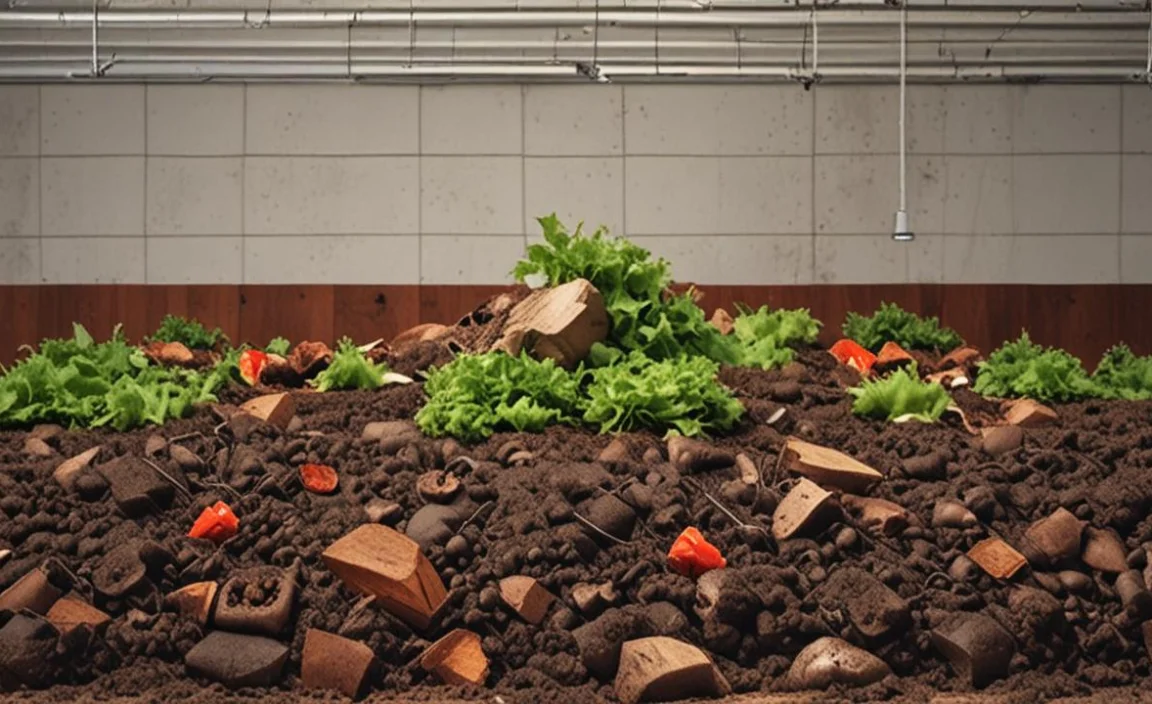 Preparing The Composting Materials