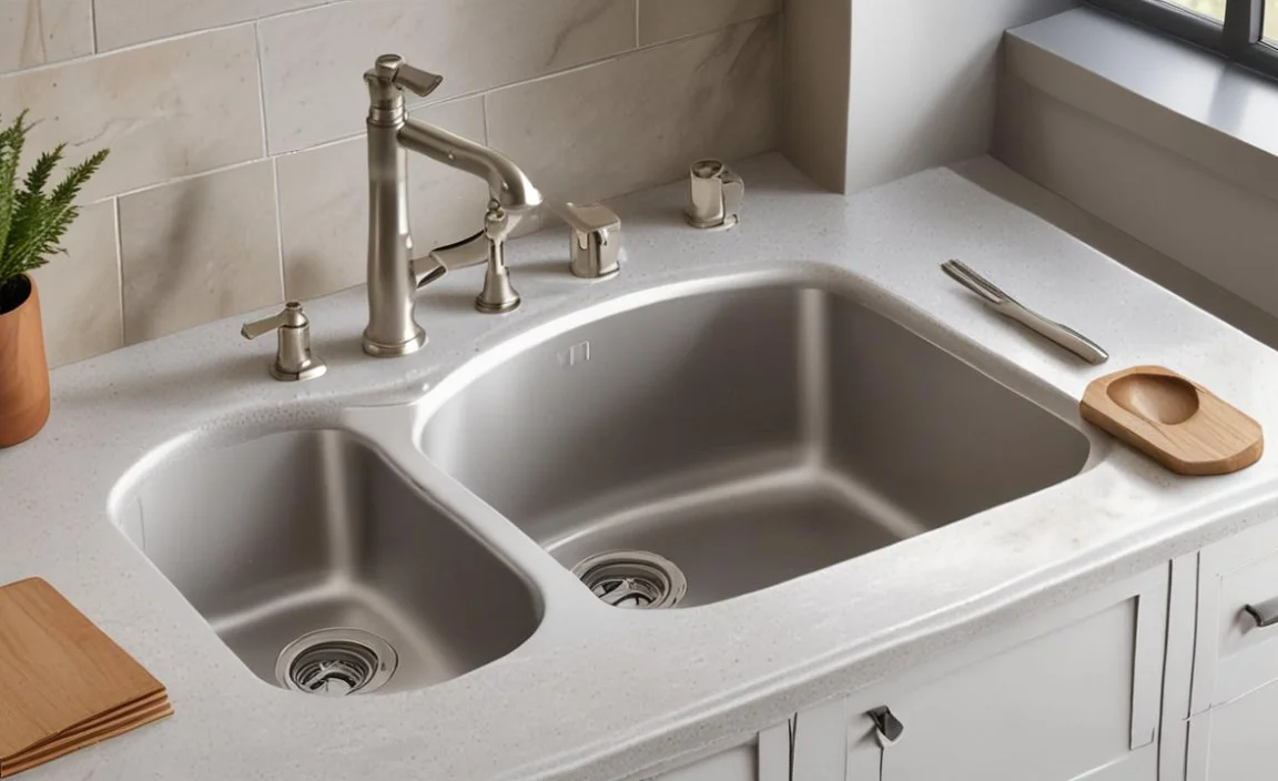 Preparing The New Sink