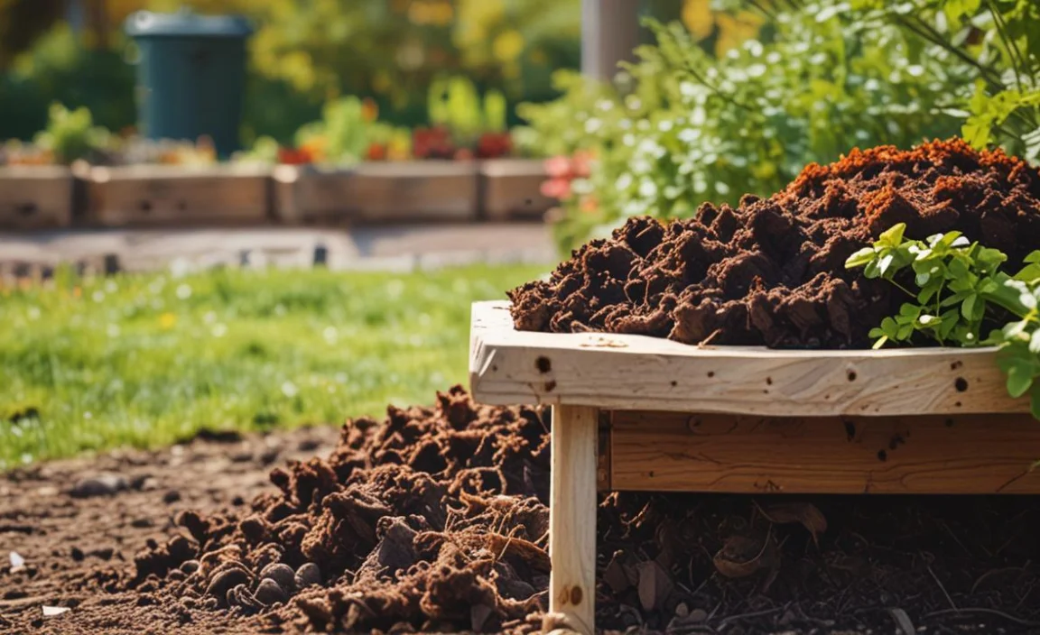 Problem: The Compost Pile Smells Bad (Rotten Eggs or Ammonia)