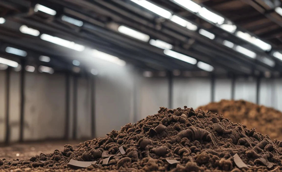 Problem: The Pile Smells Bad (Ammonia or Rotten Egg Smell)