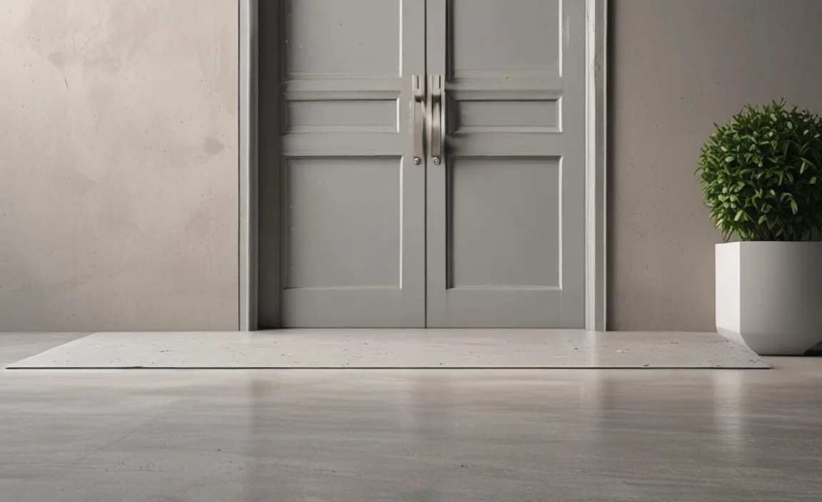 Proper Installation and Maintenance of Concrete Door Thresholds