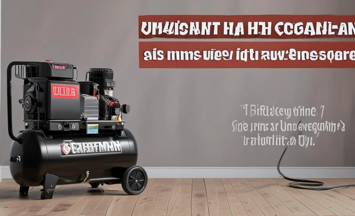 Properly Installing The Air Compressor