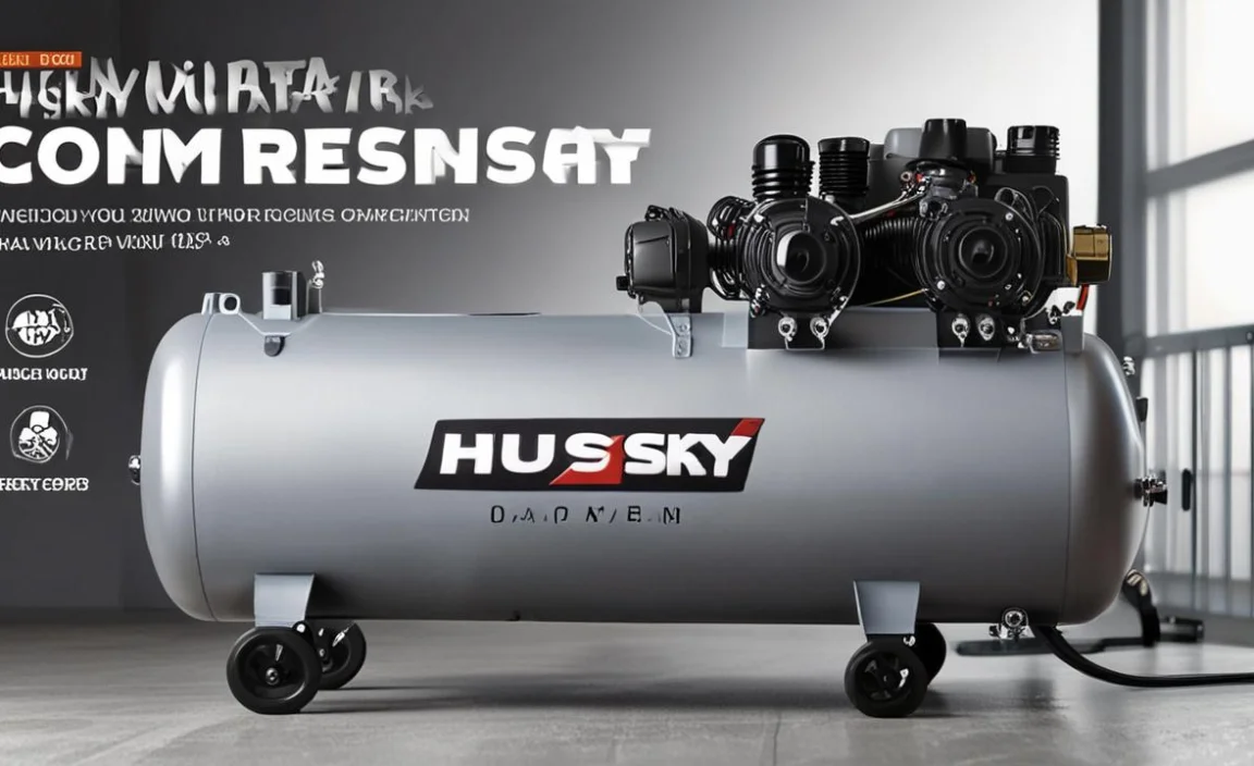 Properly Storing And Pressure The Husky Air Compressor After Use