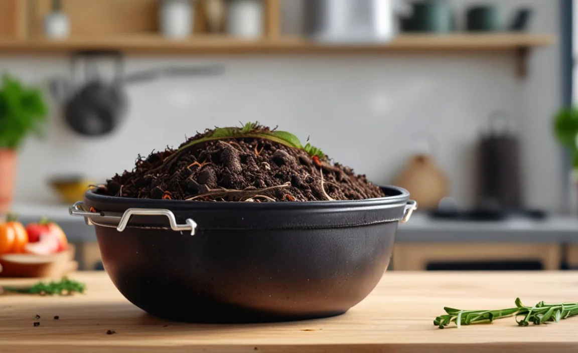 Q1: Do I need a garden to compost kitchen scraps in Europe?