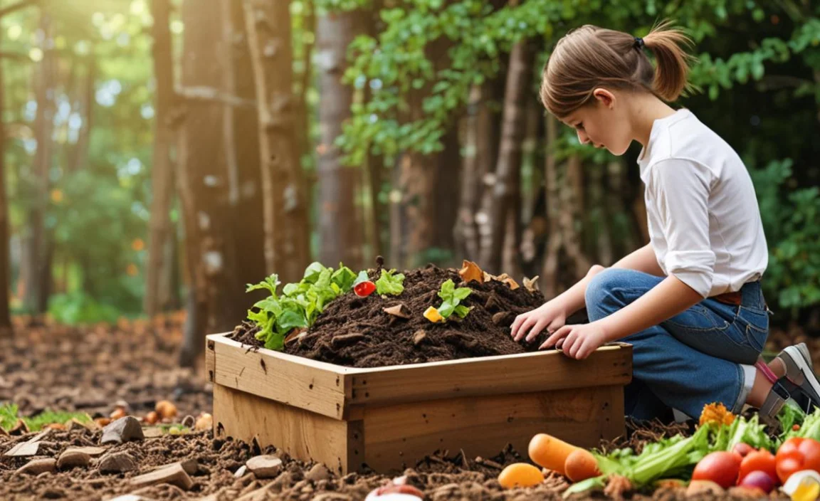 Q2: Is it safe for kids to touch compost?