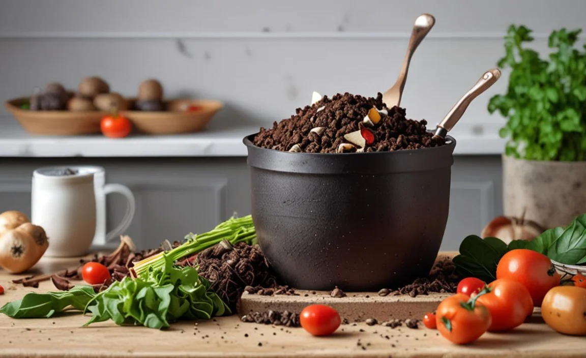 Q2: Will kitchen composting smell bad?