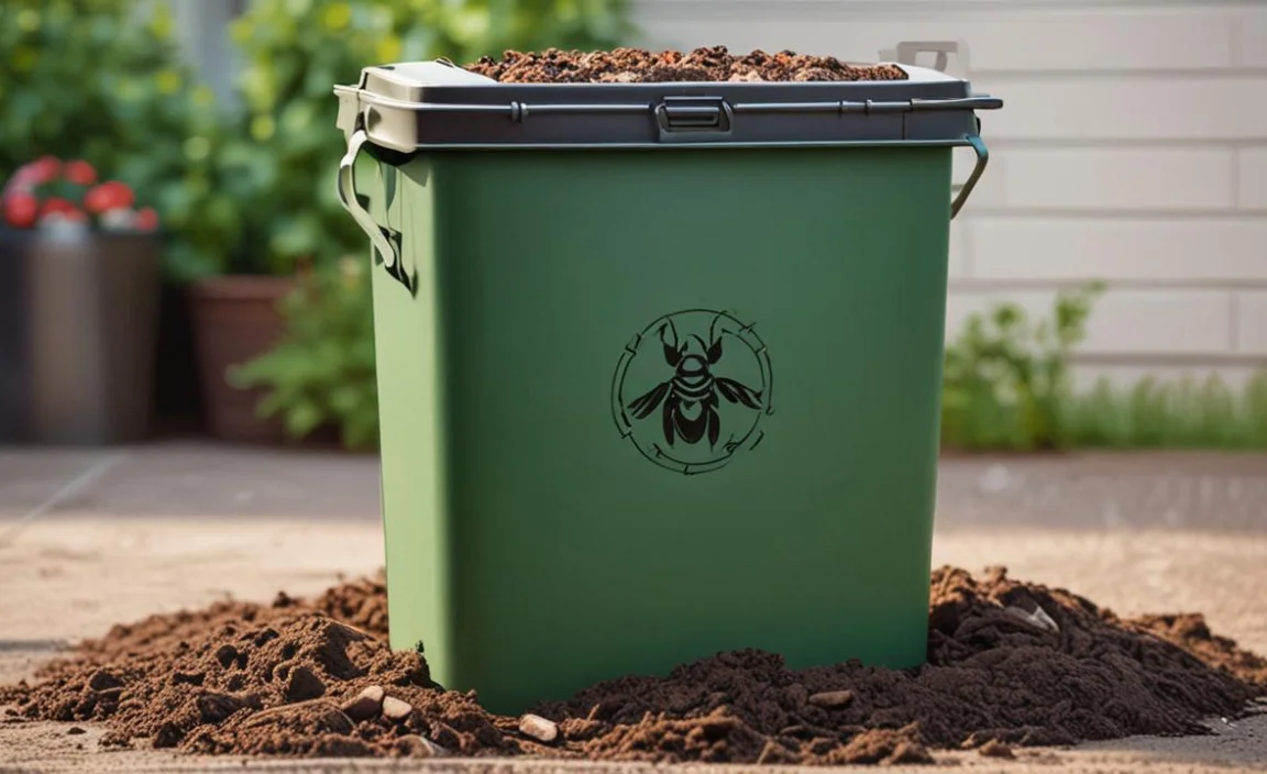 Q3: How can I stop fruit flies from bothering my compost bin?