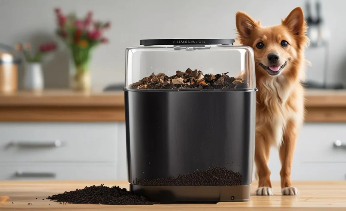 Q3: Will rotating bin composting of pet waste smell bad?