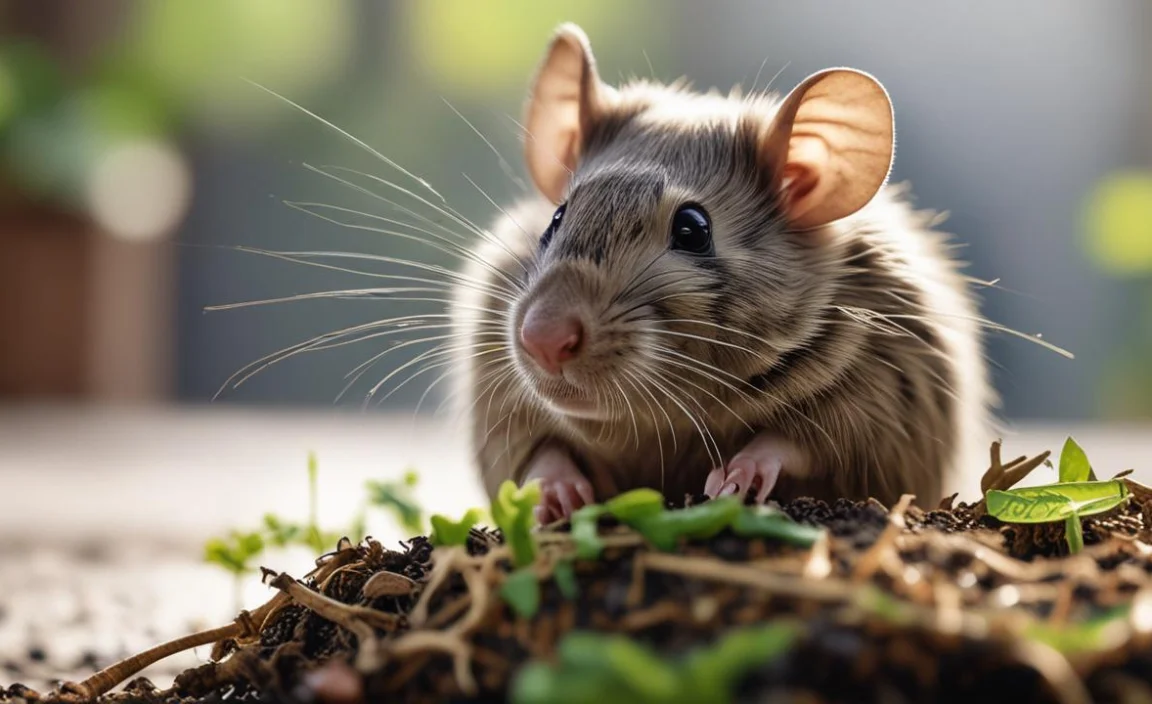 Q4: If I see a rat, should I immediately stop composting?