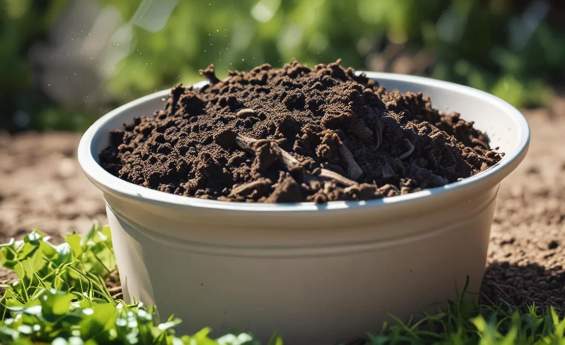 Q5: What happens to the leftover compost from the tea bag?