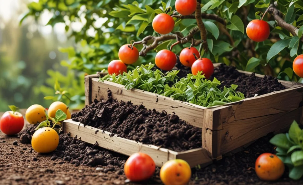 Q7: How far away from the trunk should I keep the compost?