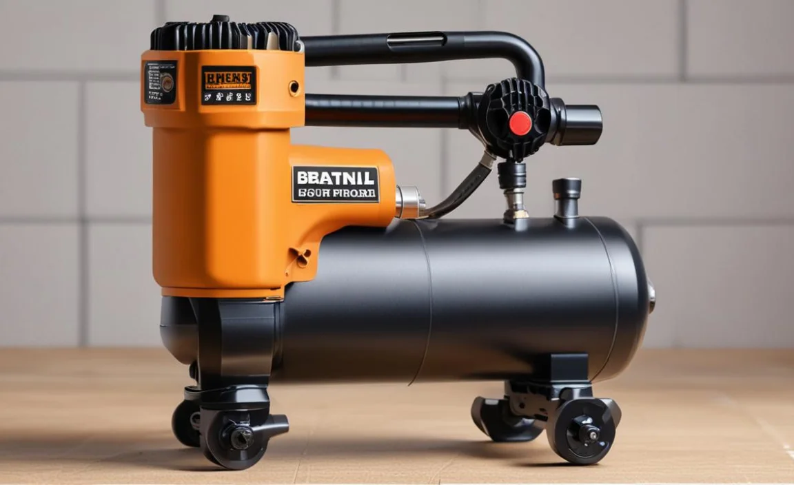 Recommended Air Compressors for Brad Nailers (Examples)