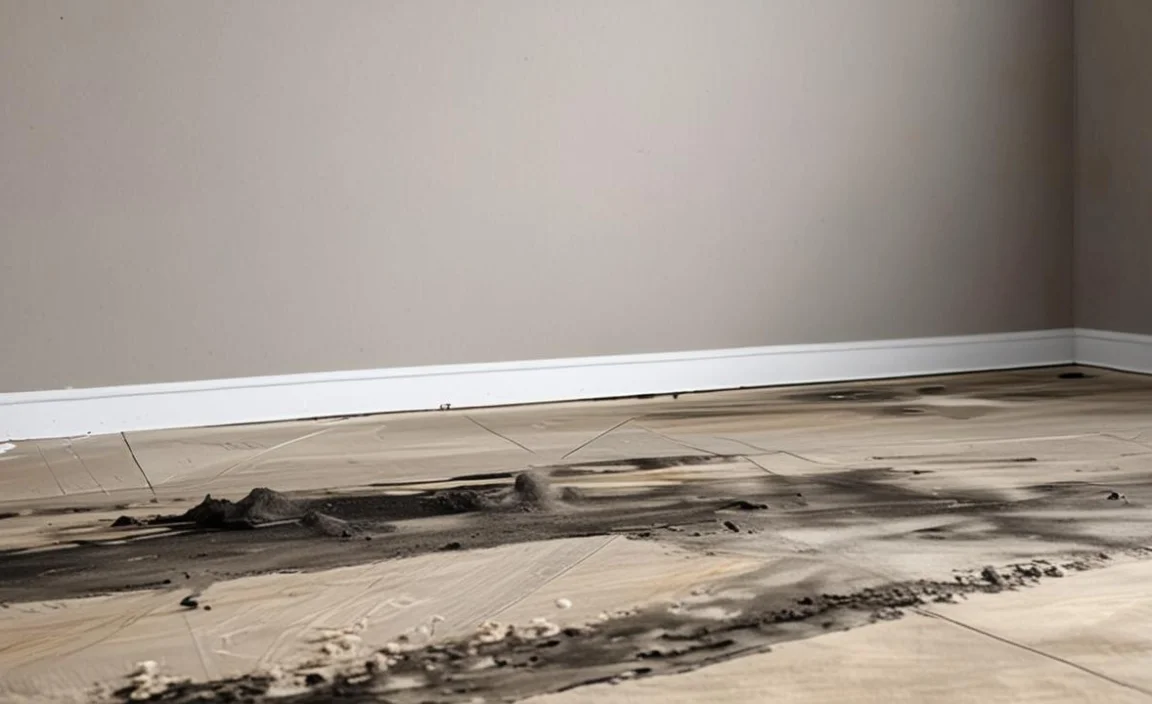 Removing Mold-Infested Subfloor