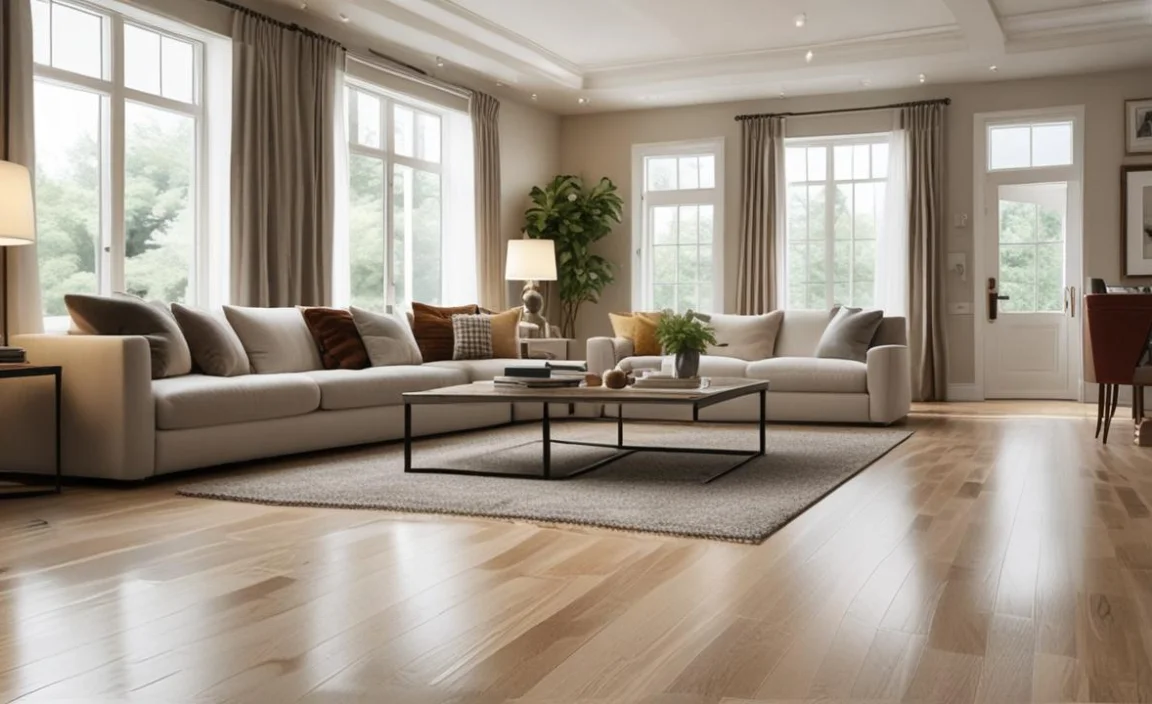Safety Measures For Step-Down Living Rooms