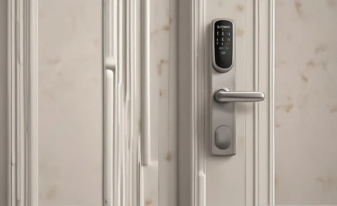 Schlage Touch Century Electronic Lock with Lever Handle, Touchscreen Keypad, Keyless Front Door Entry, Matte Black, FE695 CEN 622 LAT
