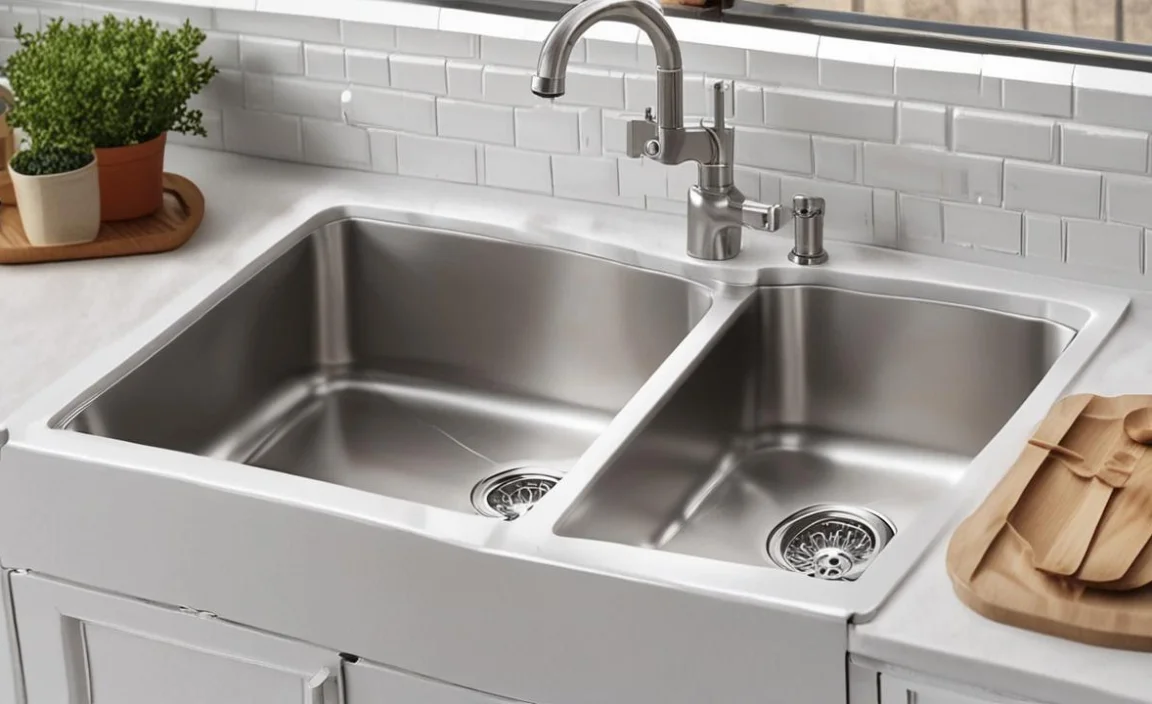 Secure The Sink With Clips And Screws