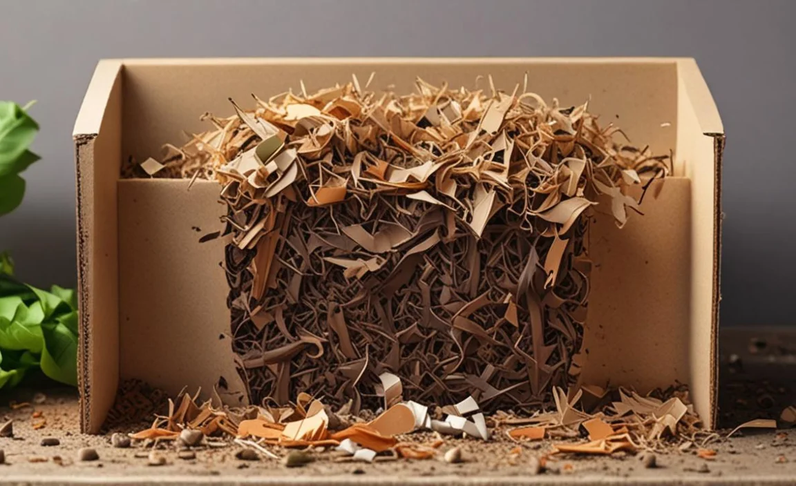 Shredded Paper As Composting Material