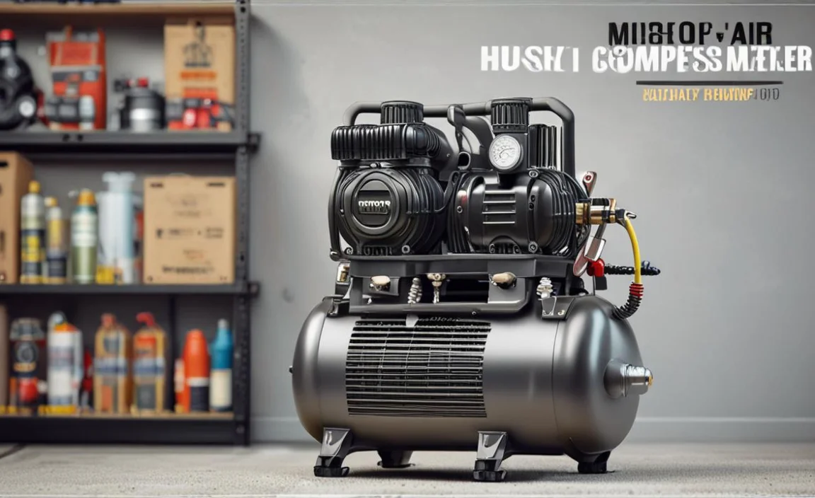 Shutting Off The Air Compressor And Disconnecting The Air Hose