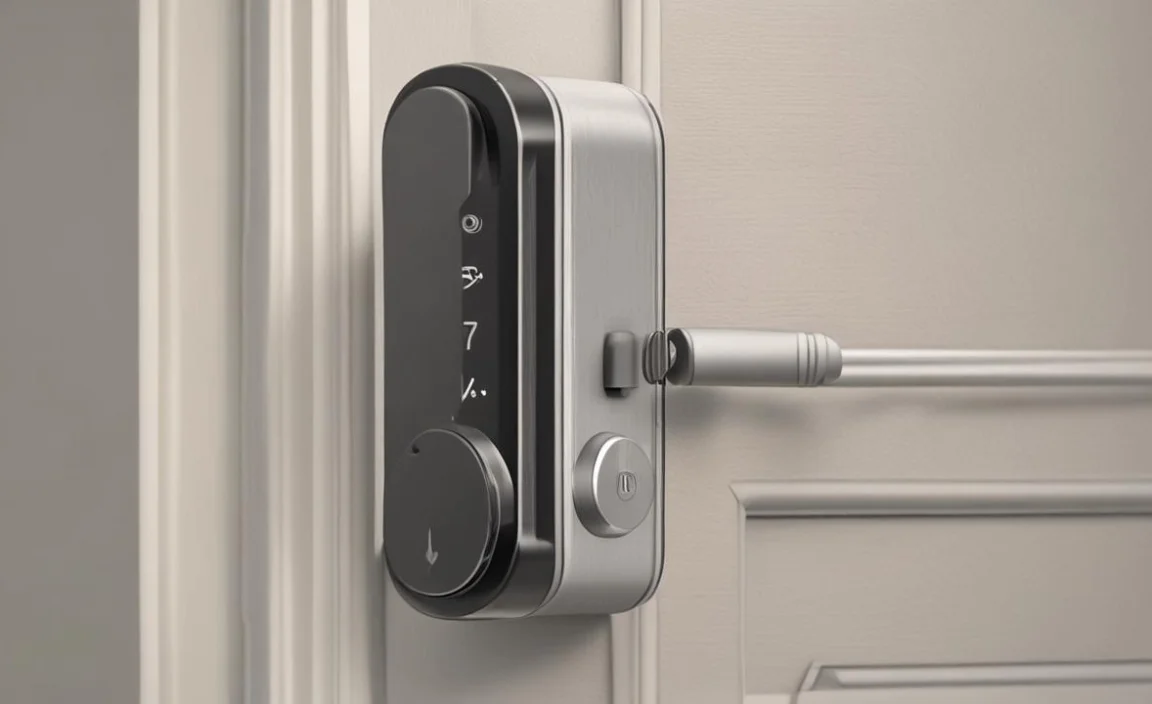 Smart Keyless Entry Door Lock – Fingerprint Electronic Deadbolt Touchscreen Keypad SMONET Biometric Digital Bluetooth Door Lock Smart Deadbolt Compatible with Alexa for Homes and Hotel