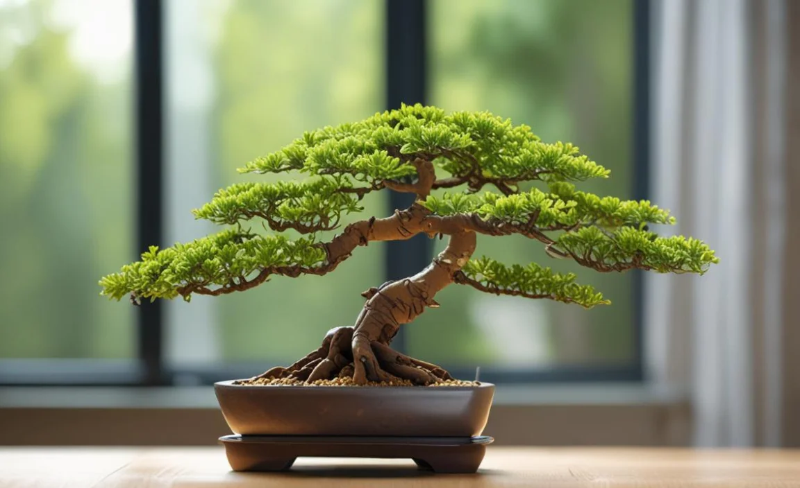 Soaking The Bonsai