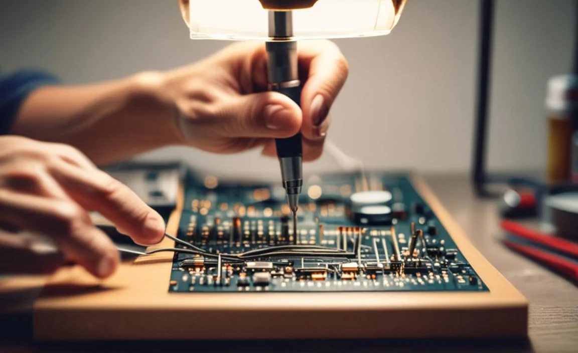 Soldering Techniques Without A Mask