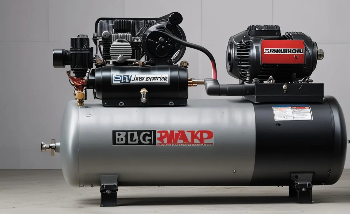 Specifications Of Sanborn Black Max 5hp Compressor