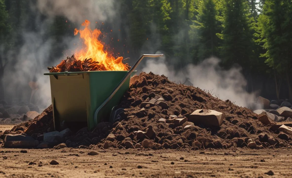 Spontaneous Combustion in Compost Piles: What Is It?