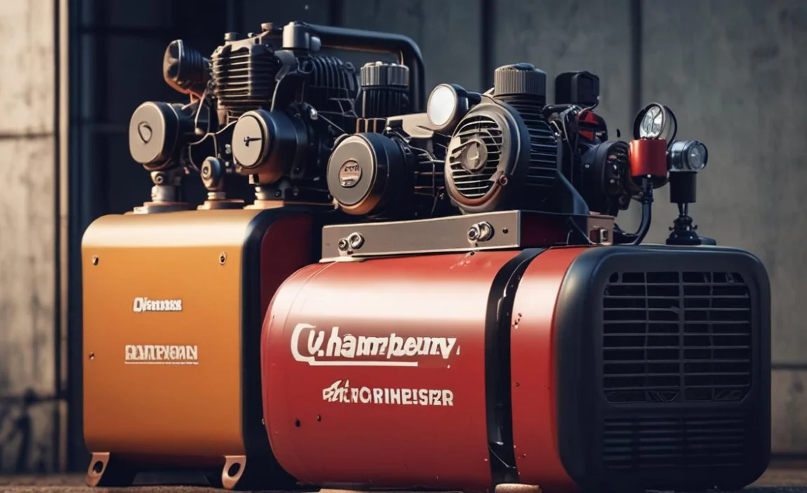 Starting An Old Champion-Air Compressor