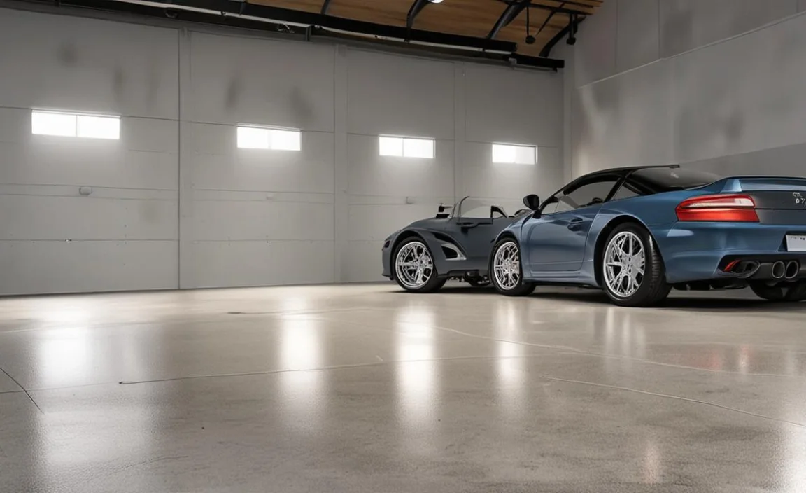 Step 4 &ndash; Cleaning The Garage Floor