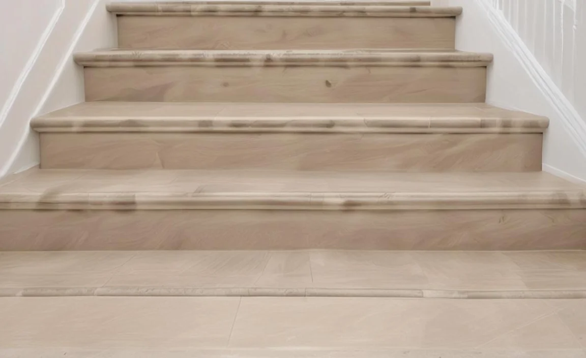 Step 7: Adjust Existing Stair Nosing
