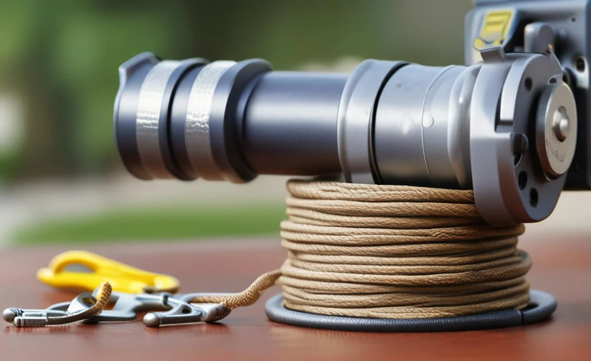The Components And Operation Of A Capstan Rope Winch