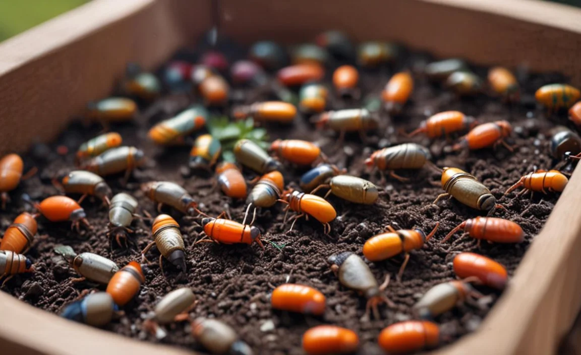 The Decomposer Crew (Beetles & Larvae]