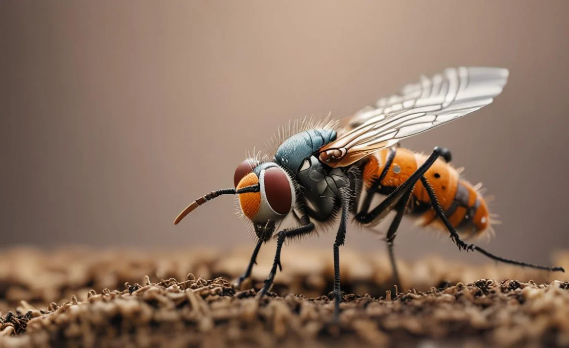 The Genius Pest Solution: How Flies Help Your Worm Bin
