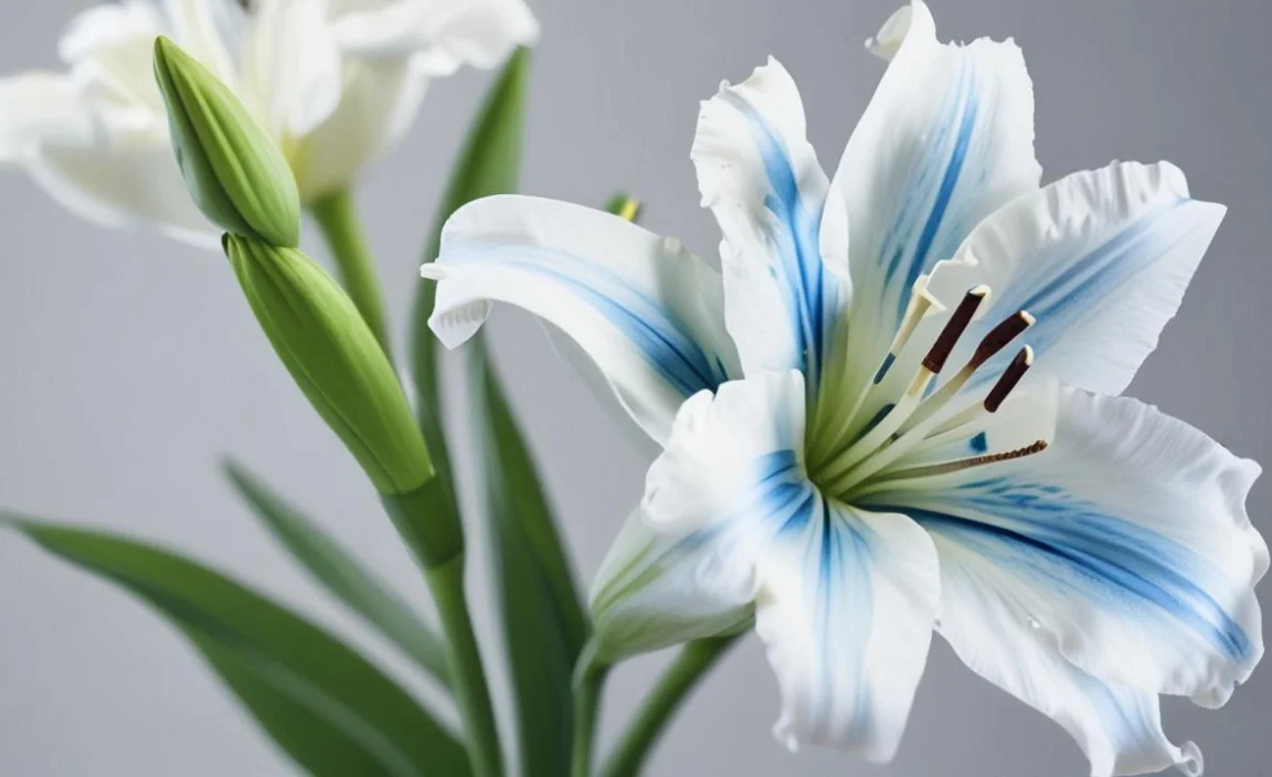 The Price Of Blue And White Lilies