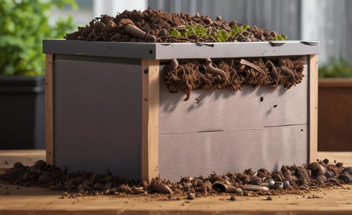 The Worm Bin: A Wormy Mansion