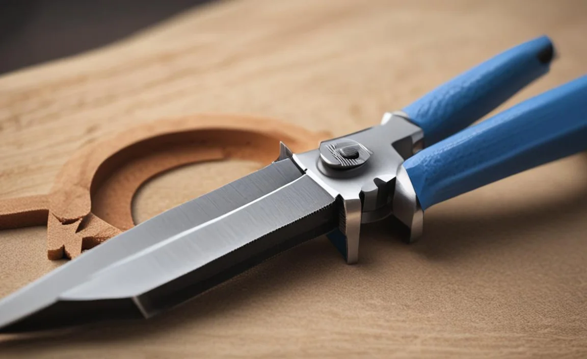 Third Step – Secure Diagonal Cutter Piler is a Vice