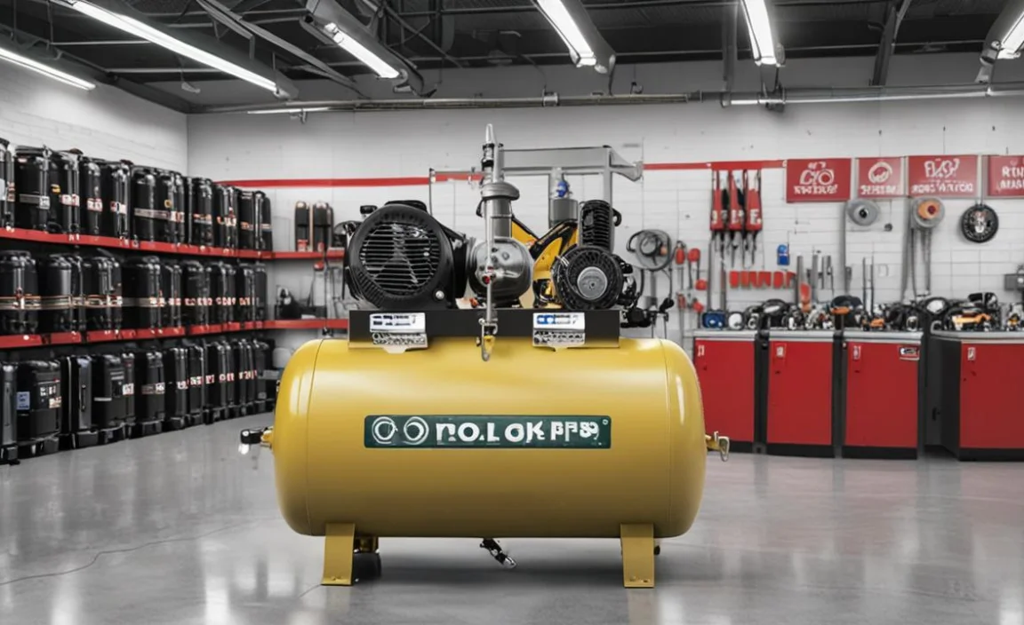 Tool Shop 20 Gallon Air Compressor Tank Capacity