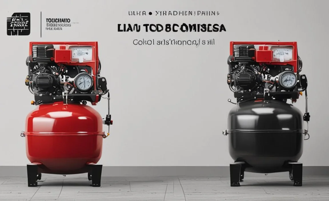 Tool Shop 20-Gallon Detail Specs Of This Air Compressor