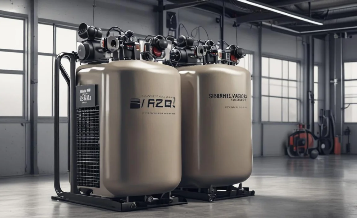 Tools And Materials Required For Replacing An Air Compressor Tank