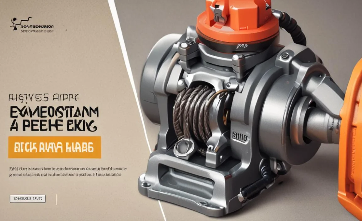 TR Industrial Portable Capstan Winch