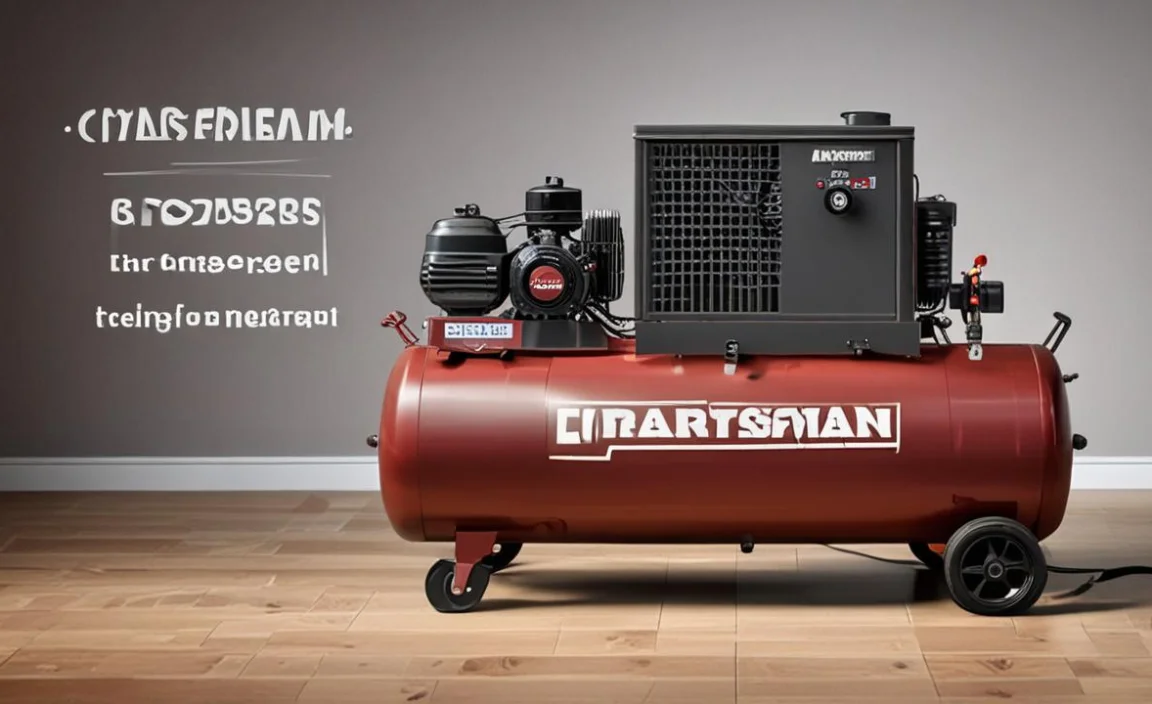 Troubleshooting Common Issues With Craftsman Air Compressor 33- Gallon 6HP