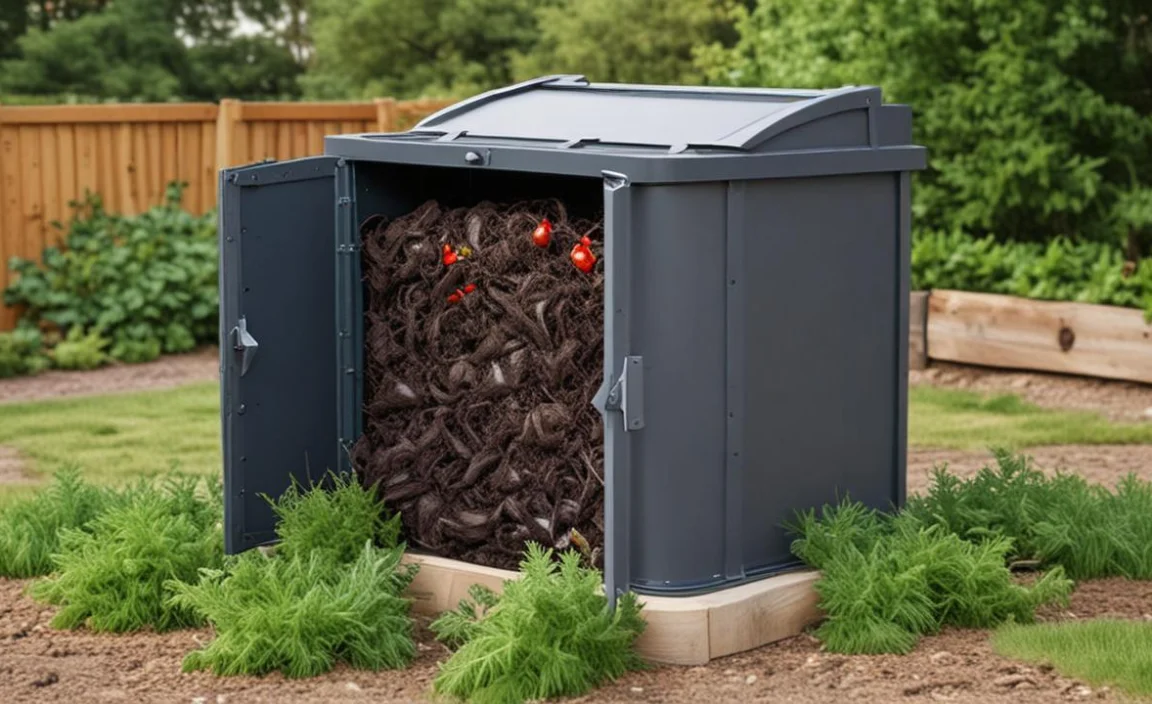 Tumbling Composting Bin