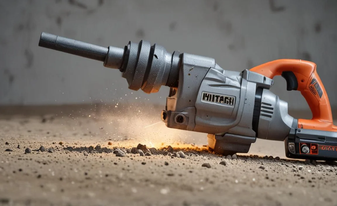 Turn Off The Demolition Hammer And Safely Store It After Use