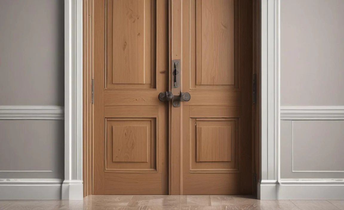 Use Lithium Grease To Fix Squeaky Doors