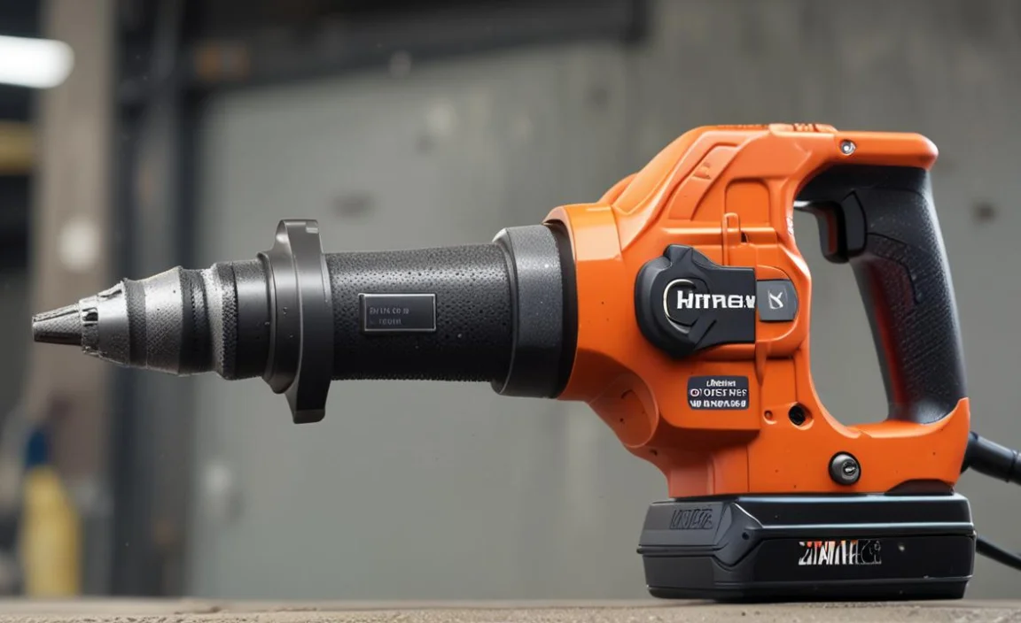 Use Proper Technique When Operating The Demolition Hammer