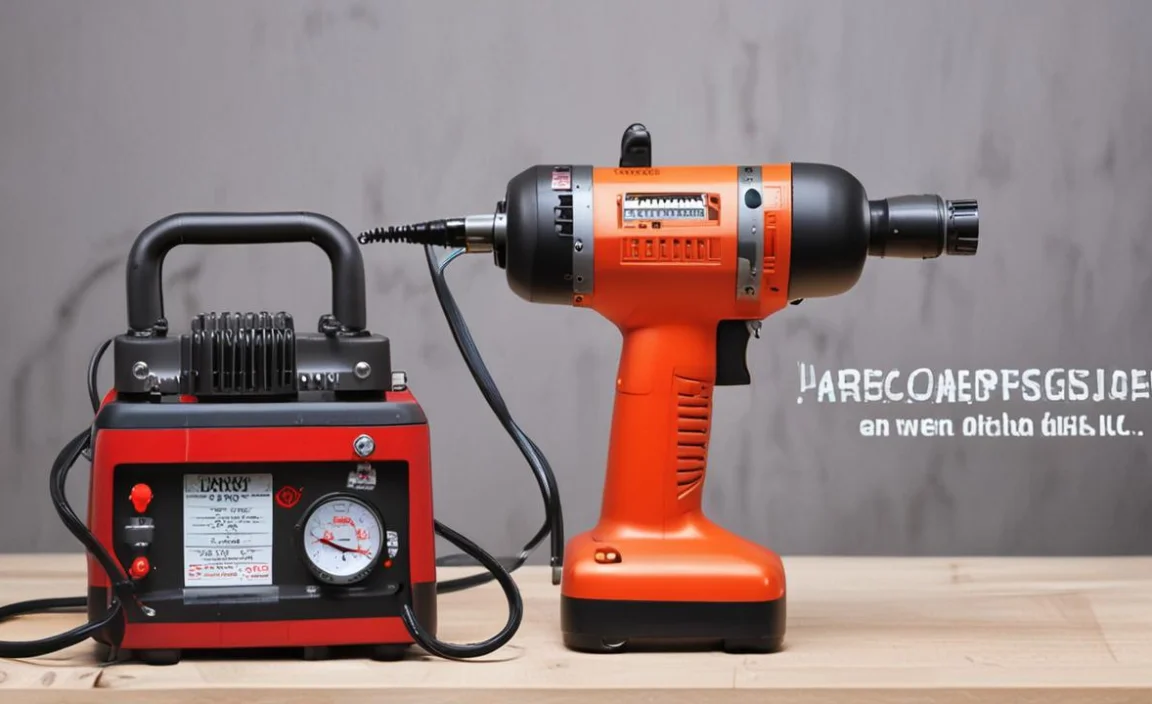 Using An Air Compressor To Power A Hammer Drill